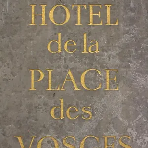 Hotel Boutique De La Place Des Vosges ***